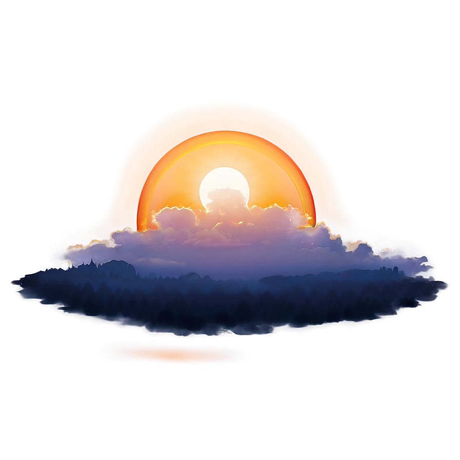 Sunrise Fog Png 45