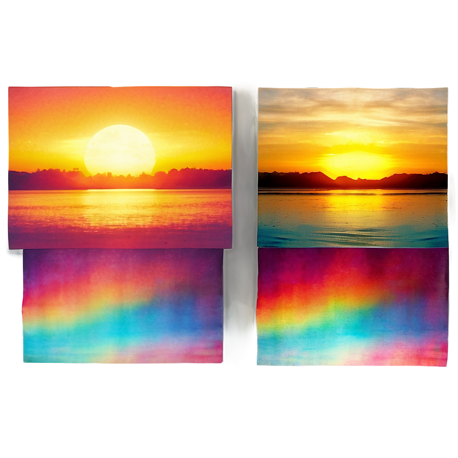 Sunset Light Leak Overlay Png Xer71