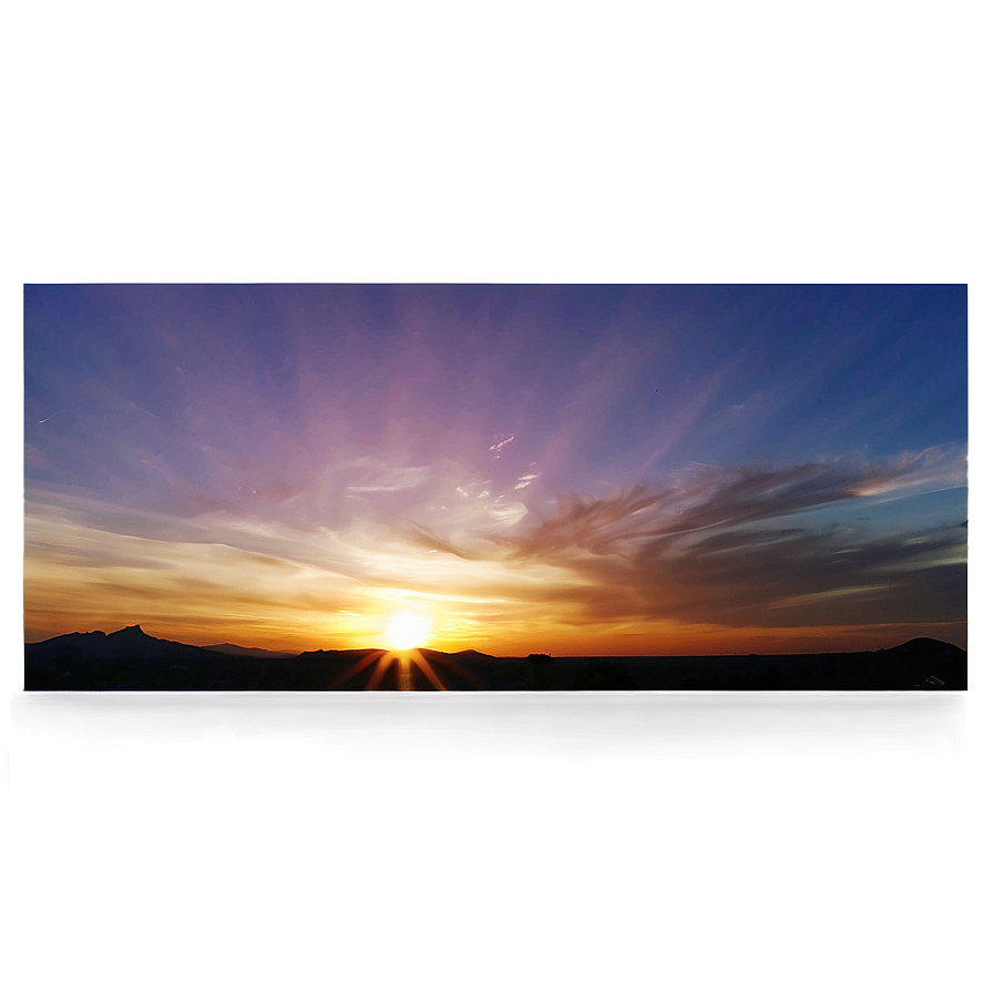 Sunset Mirage Picture Png Bfn