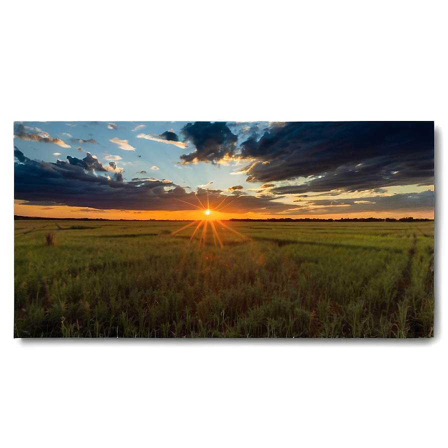 Sunset On The Prairie Png 70