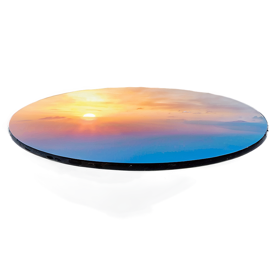 Sunset Reflection Water Png Asd