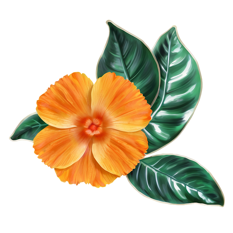 Sunshine Orange Petal Png 06122024