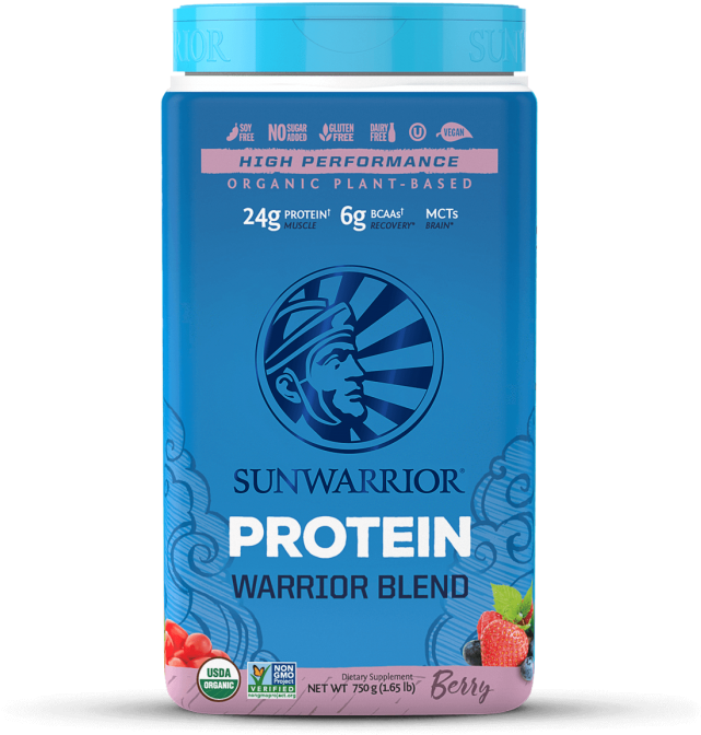 Sunwarrior Protein Warrior Blend Berry Flavor