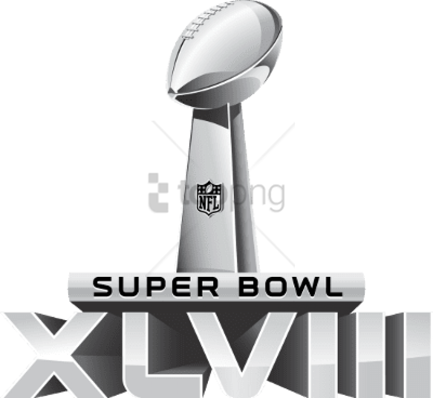 Super Bowl Trophy Graphic