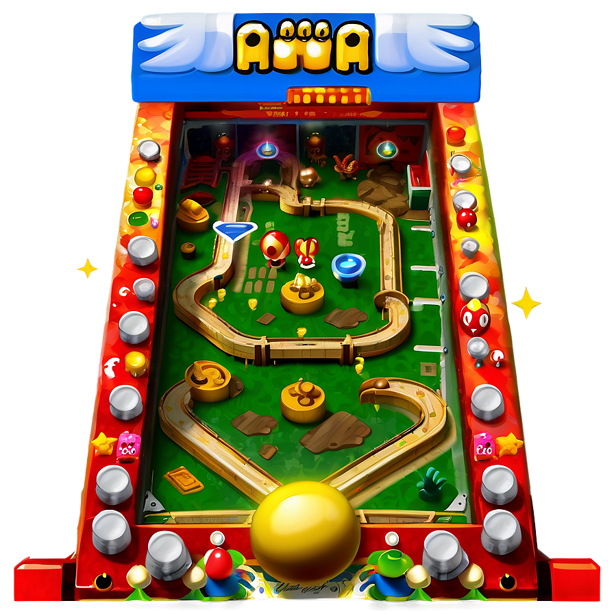 Super Mario Pinball Adventure Png Rxl