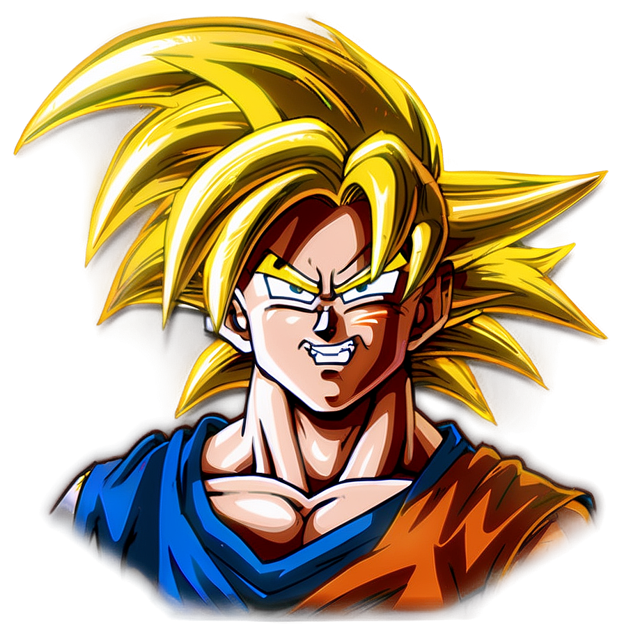 Super Saiyan 3 Goku In Space Png Byo96