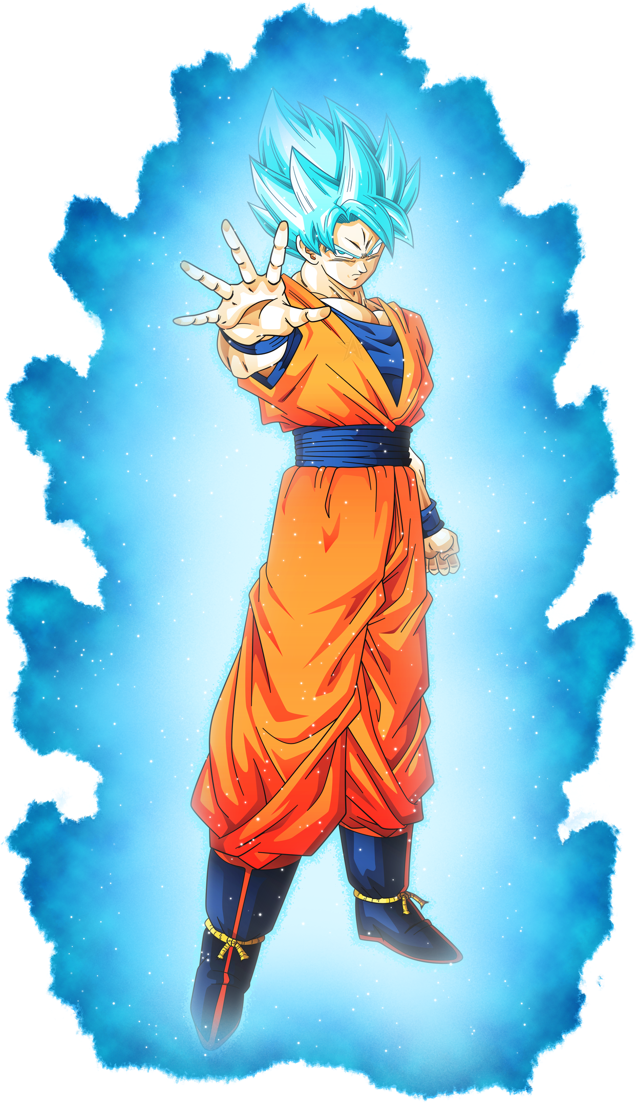 Super Saiyan Blue Aura