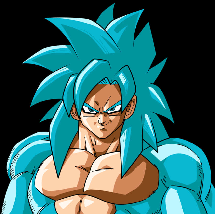 Super Saiyan Blue Goku Portrait