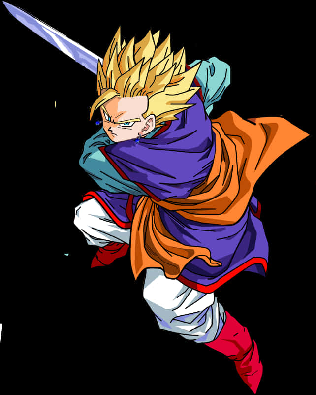 Super Saiyan Gohan Action Pose