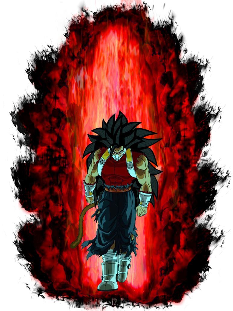 Super Saiyan Red Aura Flame