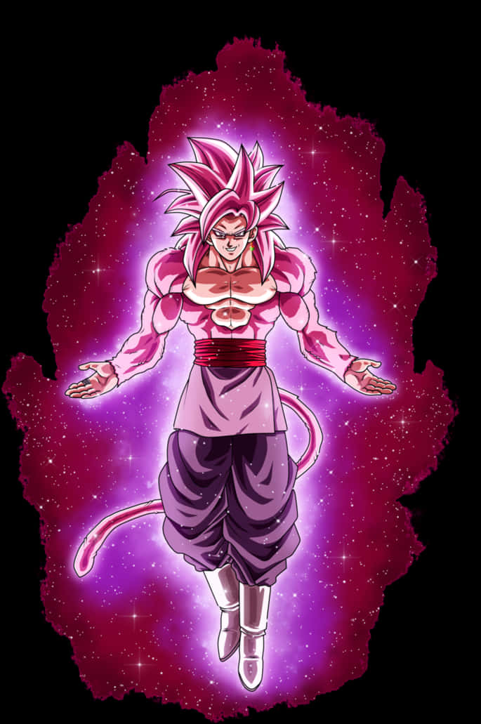 Super Saiyan Rose Goku Black Power Aura