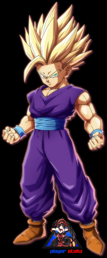 Super Saiyan Teen Gohan Pose