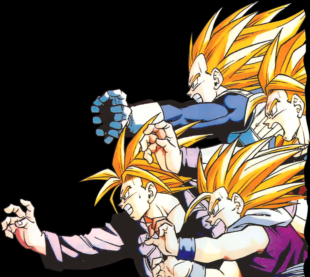 Super Saiyan Vegeta Evolution