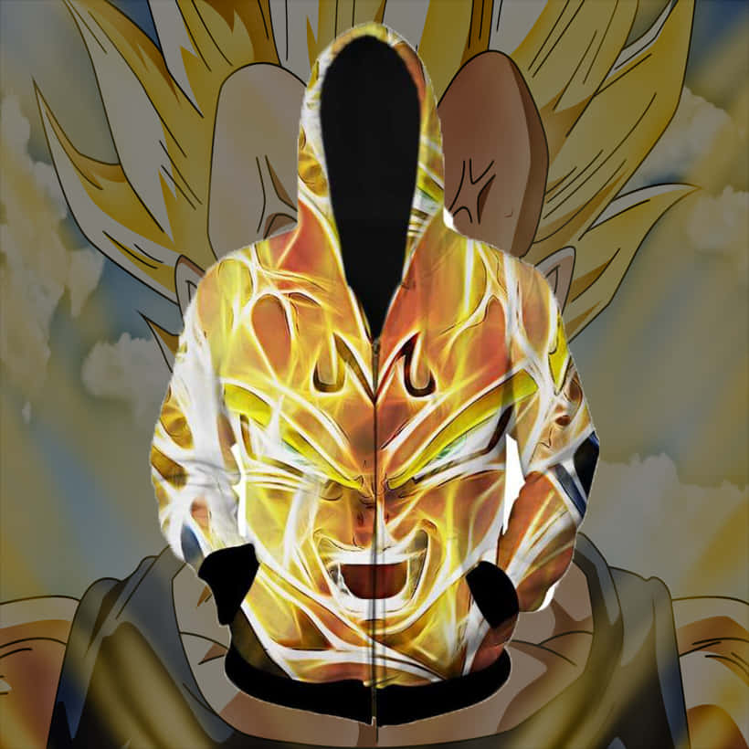 Super Saiyan Vegeta Hoodie Design