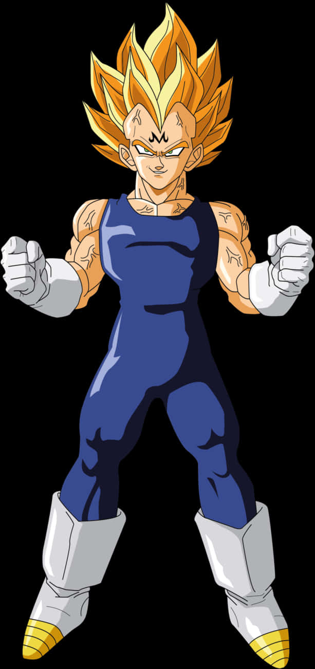 Super Saiyan Vegeta Standing