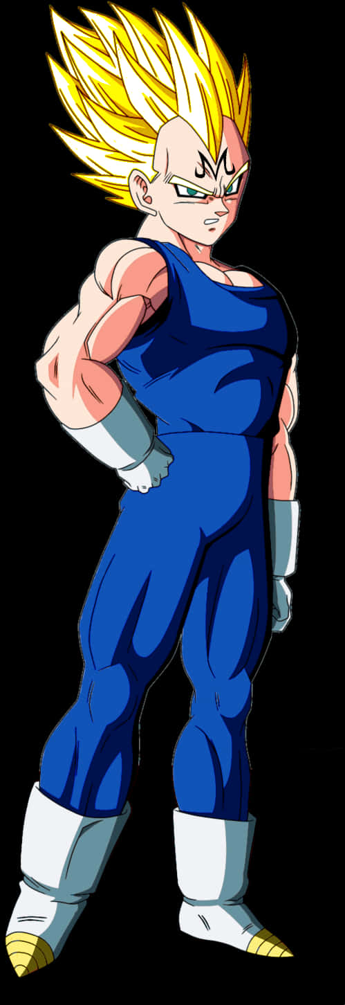 Super Saiyan Vegeta Standing Pose