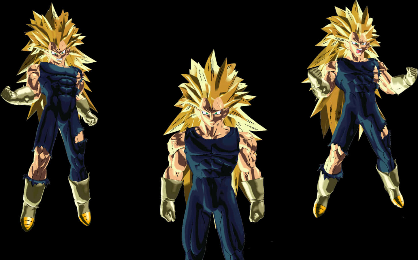 Super Saiyan Vegeta Trio