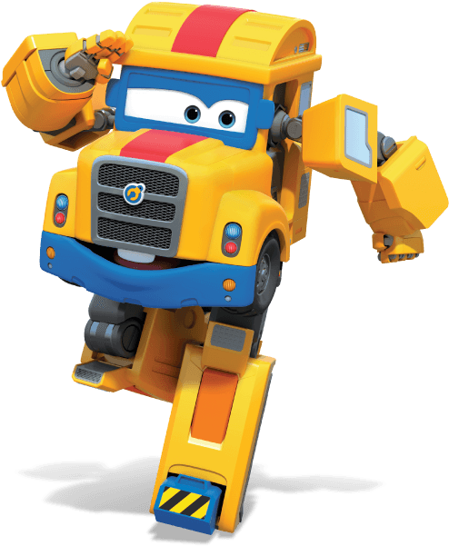 Super Wings Donnie Transforming Robot