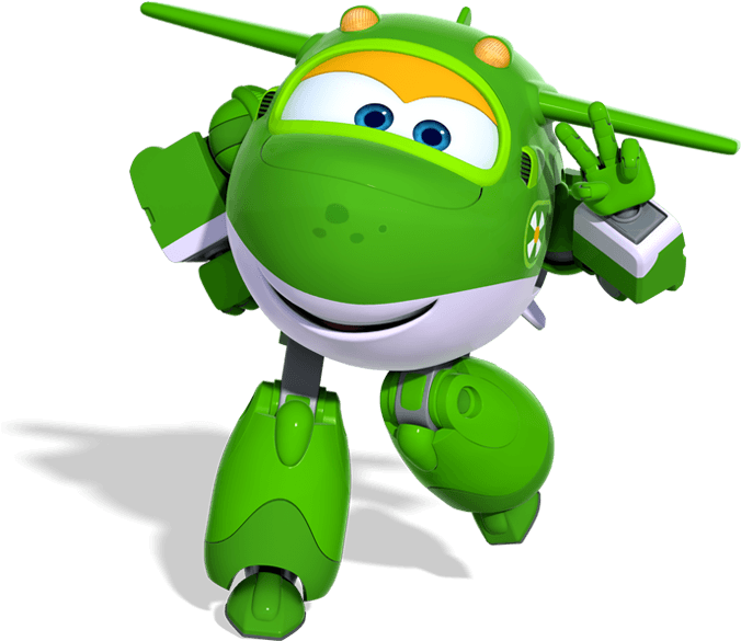 Super Wings Mira Character Render