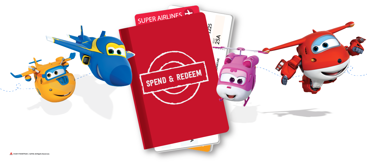 Super Wings Spendand Redeem Promotion