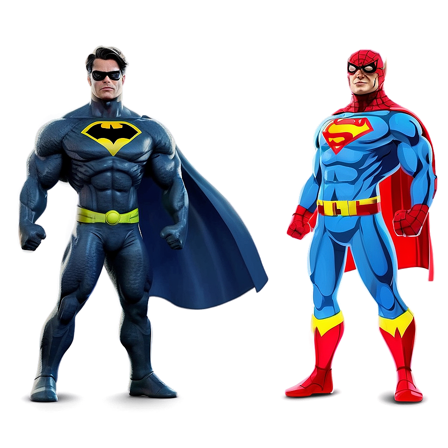 Superhero Characters Collection Png 79