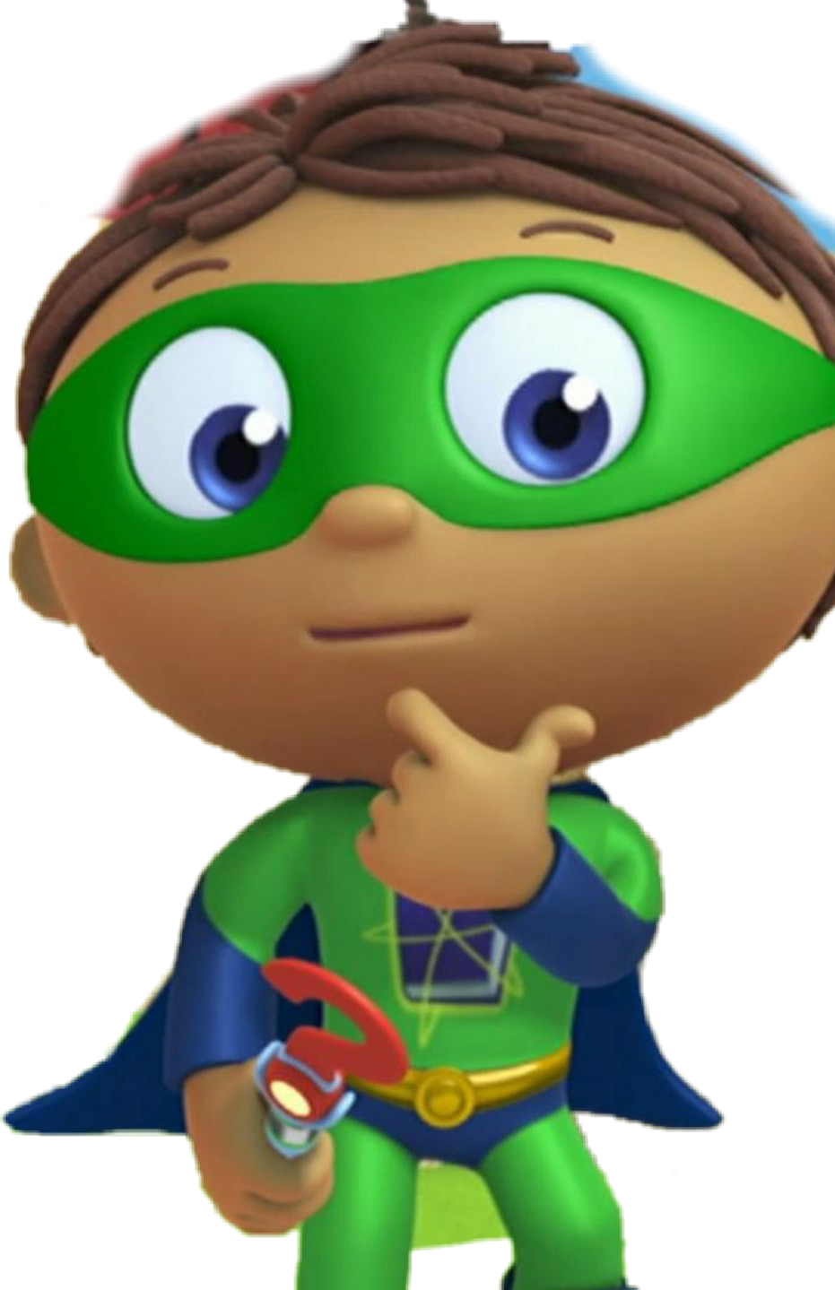 Superhero Child Cartoon Character