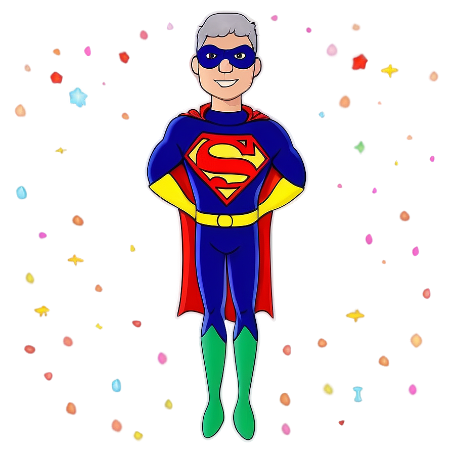 Superhero Doodle Png Rae5