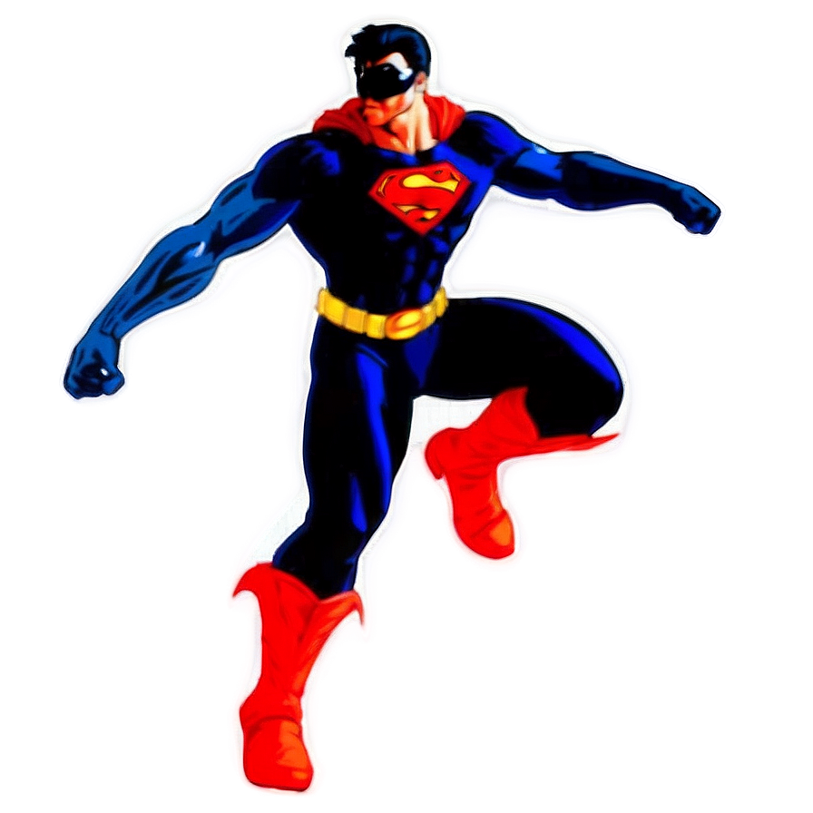 Superhero Figure Silhouette Png Qiw30