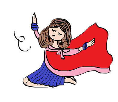 Superhero Girl Cartoon