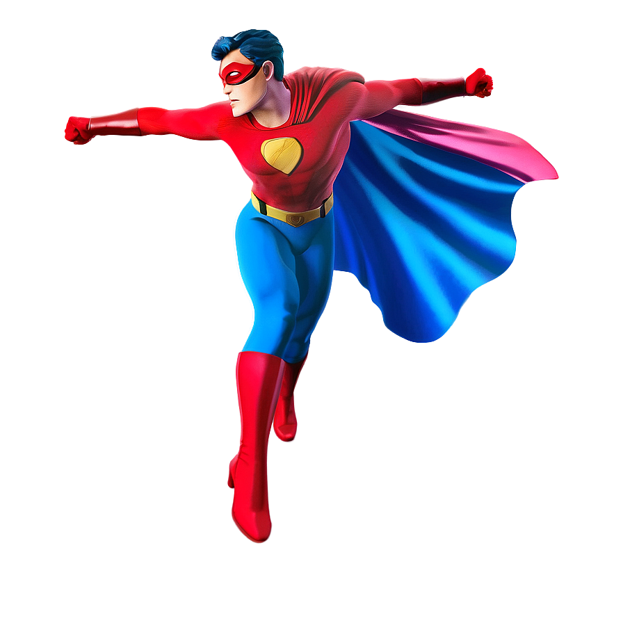 Superhero Victory Pose Png 05062024