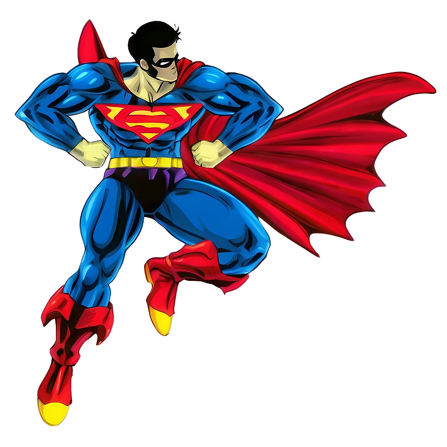 Superhero With Wings Png Qce71