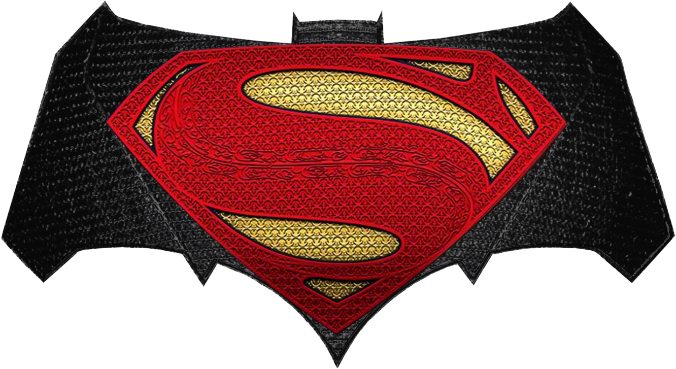 Superman Batman Logo Hybrid