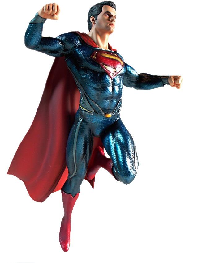 Superman Flying Action Figure