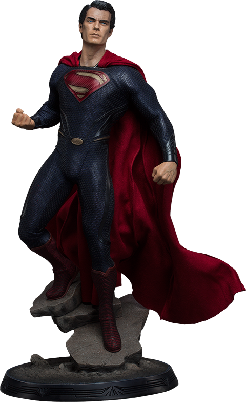 Superman Statue Pose