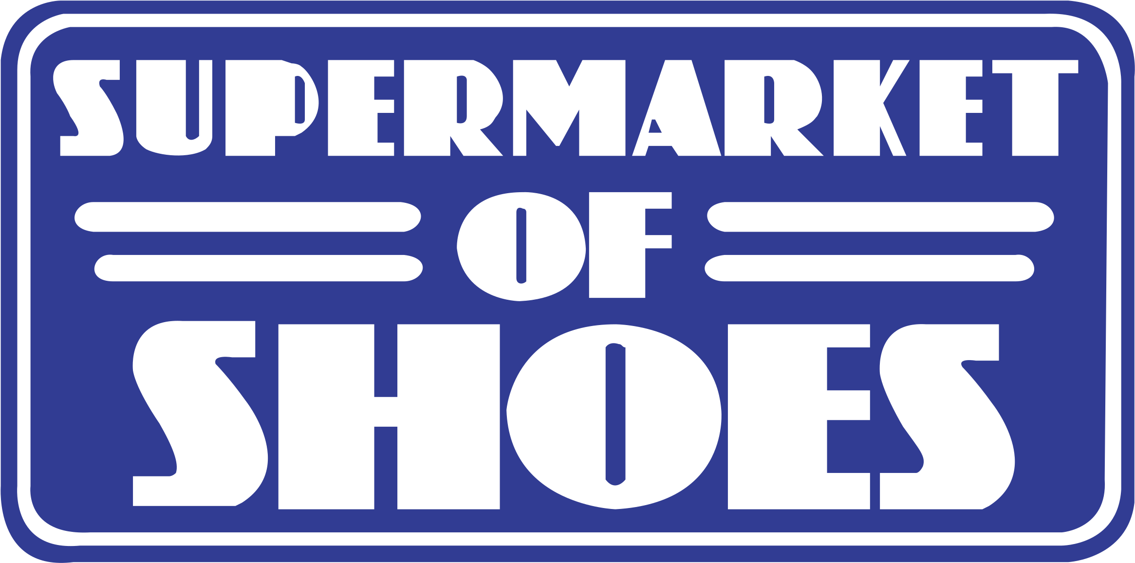 Supermarketof Shoes Sign