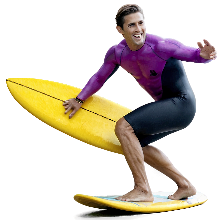 Surfer Action Pose Png 97