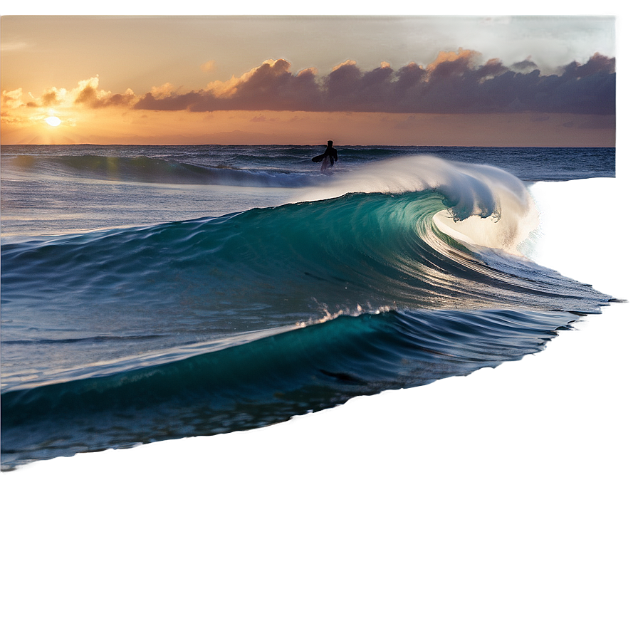 Surfing At Dawn Png 06112024