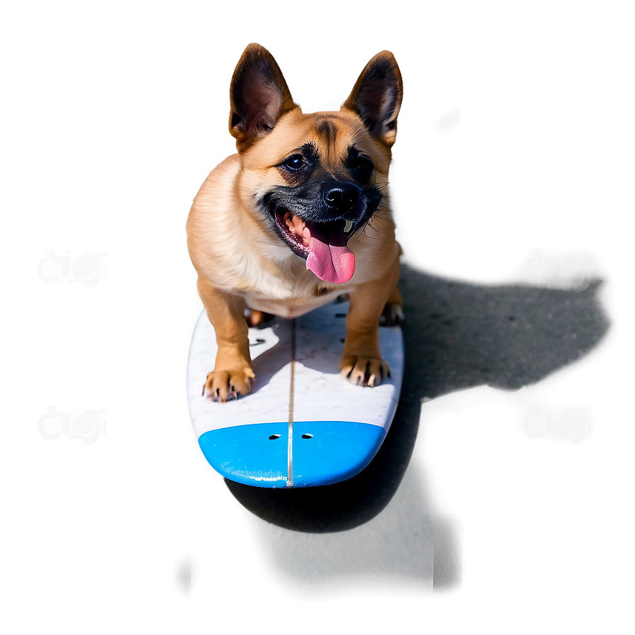 Surfing Dog Png 06112024