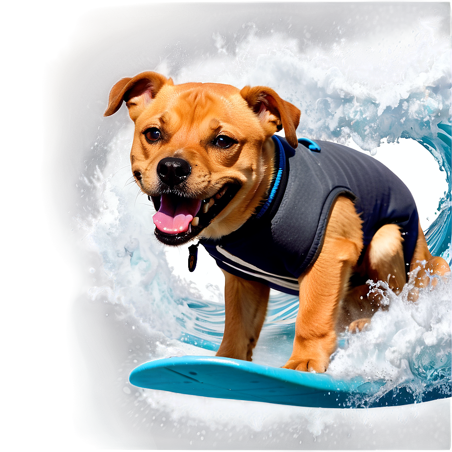 Surfing Dog Png Eos