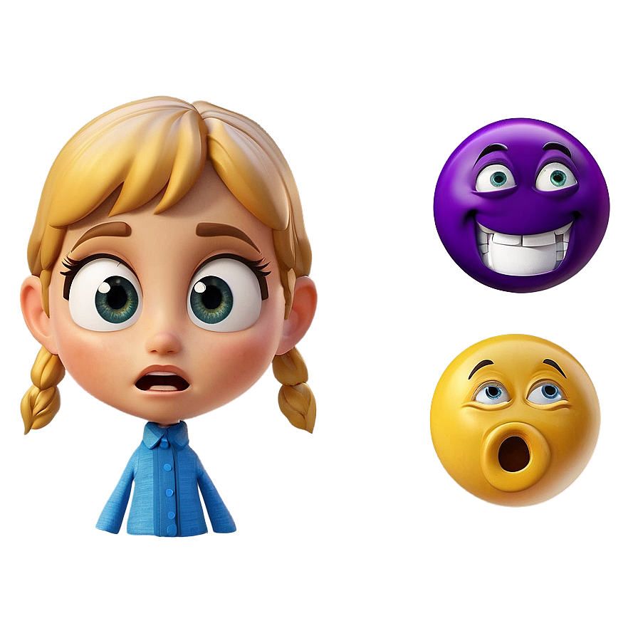 Surprised Face Emoji Png Kkf