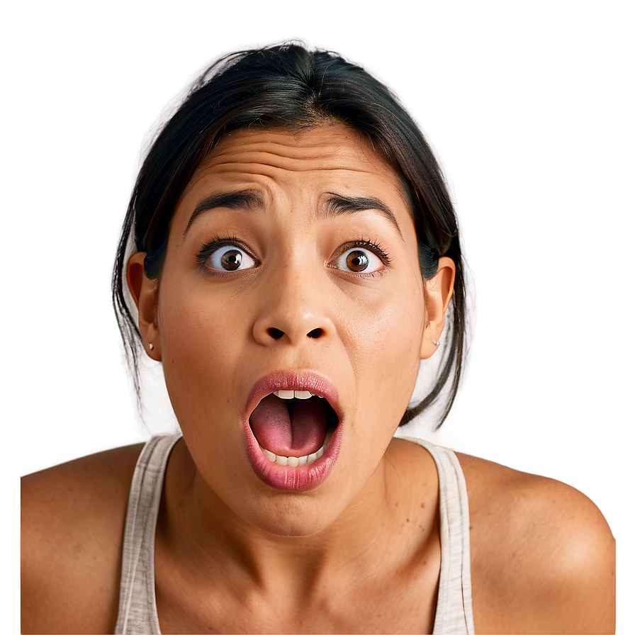 Surprised Open Mouth Clipart Png 85