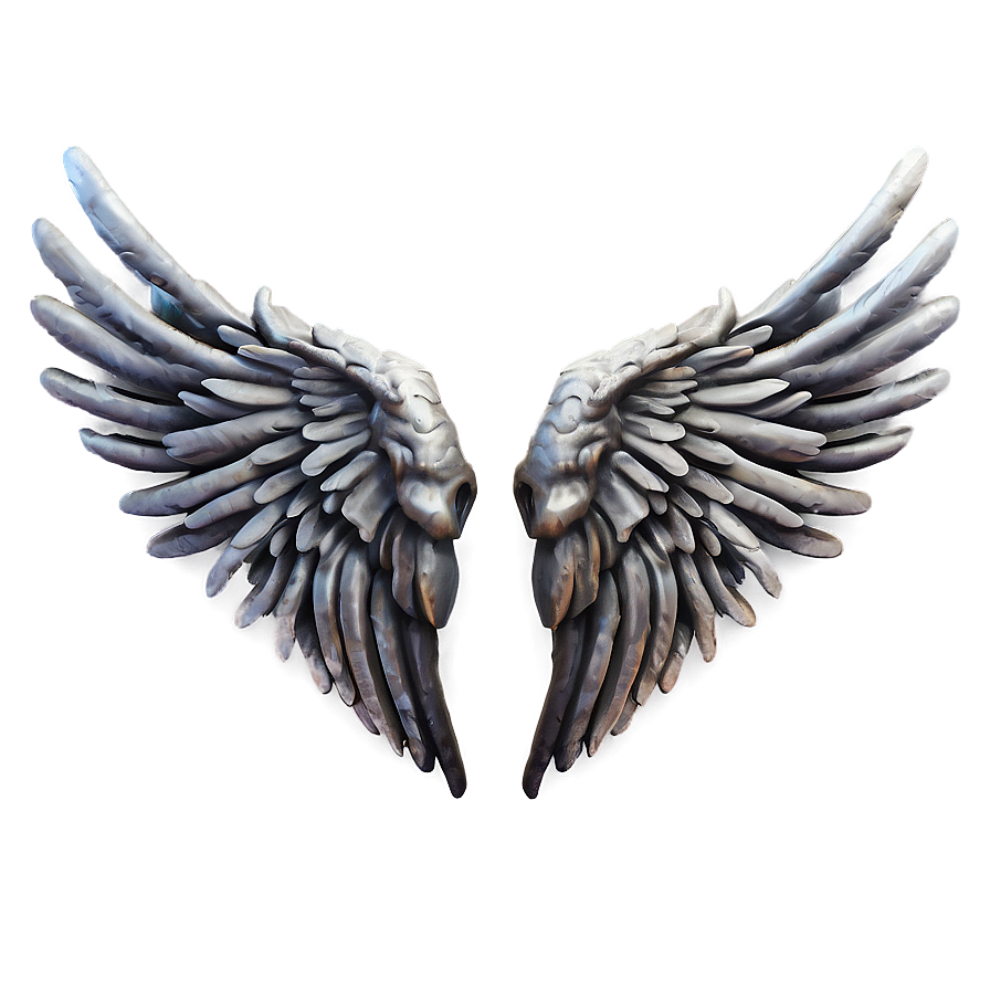 Surreal Angel Wings Emblem Png 15