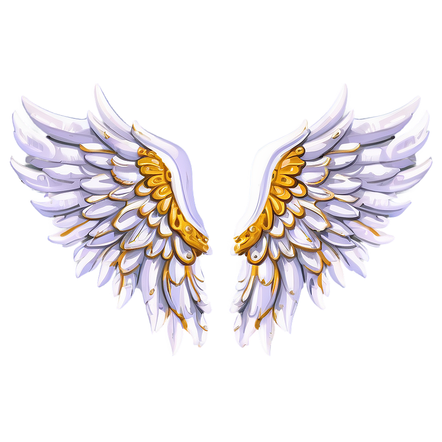 Surreal Angel Wings Emblem Png 52