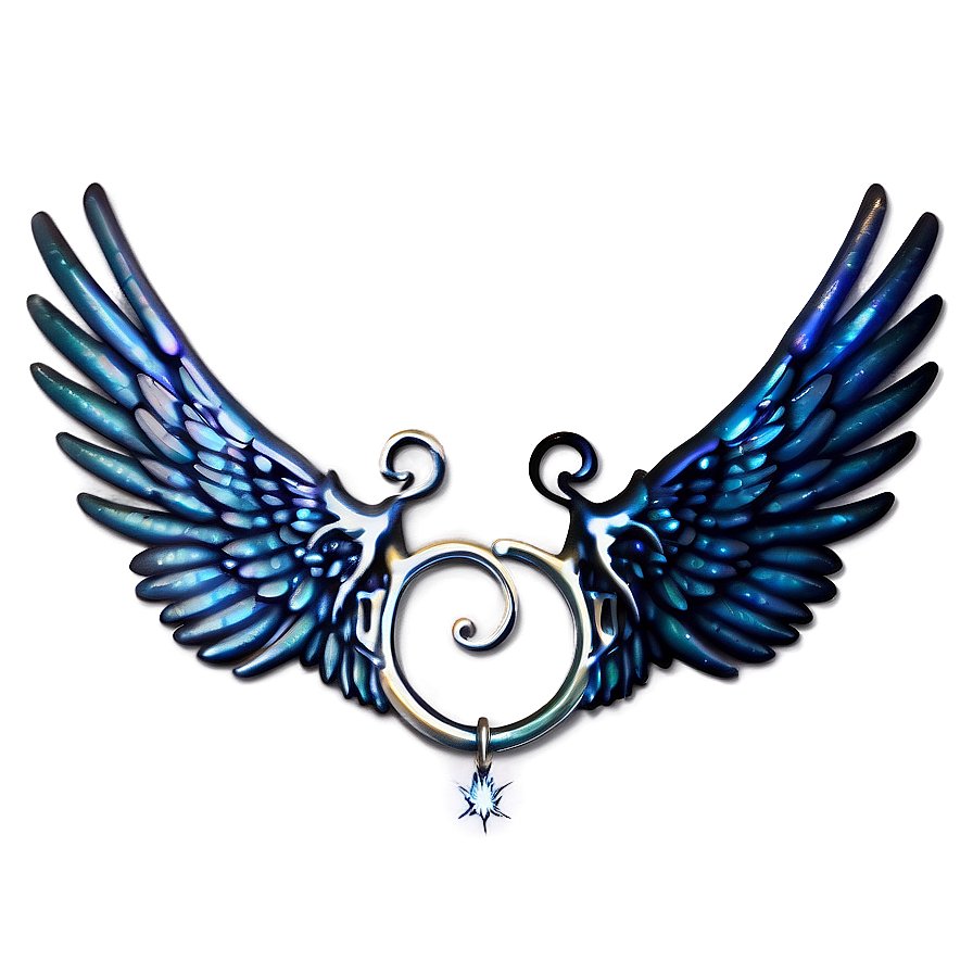 Surreal Angel Wings Emblem Png Kdj