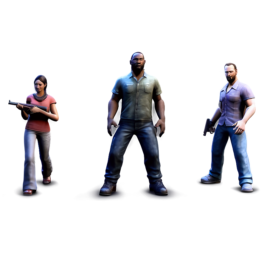 Survivor Team Left 4 Dead 2 Png Wyv