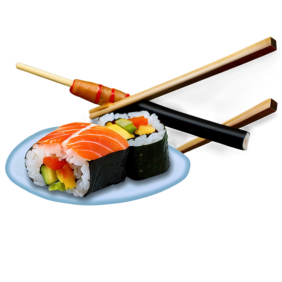 Sushi And Chopsticks Png 05212024