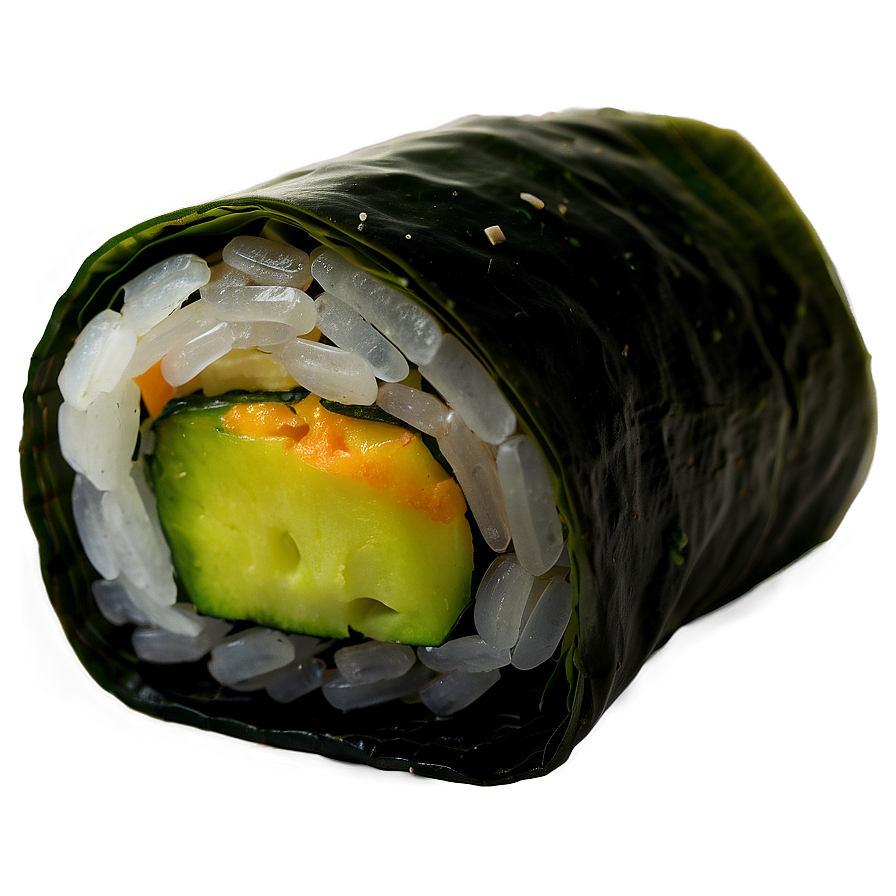 Sushi In Seaweed Wrap Png Oym28