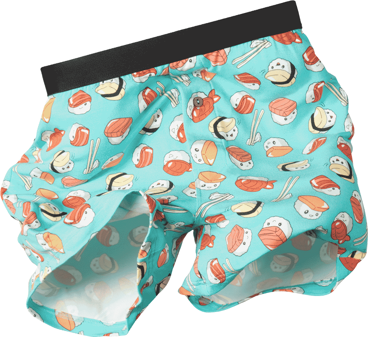 Sushi Print Boxer Shorts