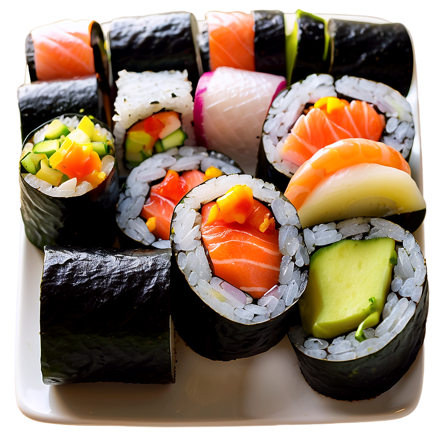 Sushi Roll Delight Png 2