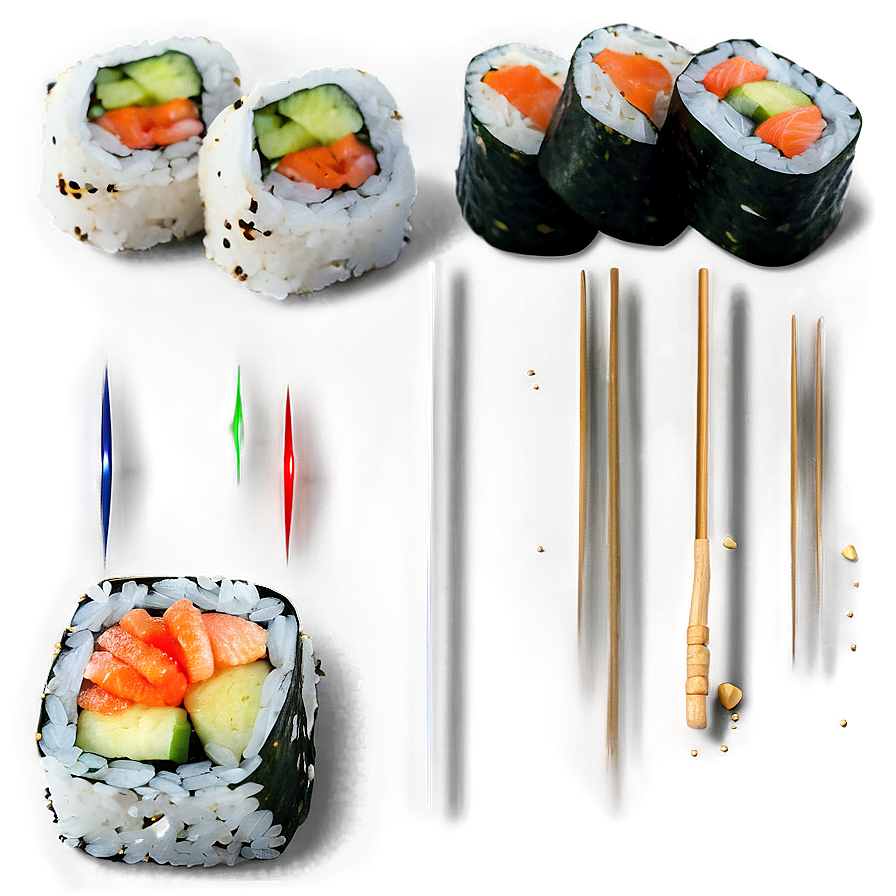 Sushi Roll Delight Png Fns55